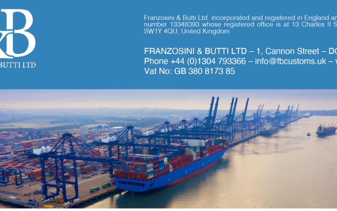 „Franzosini & Butti Ltd” dabar taip pat Felixstowe